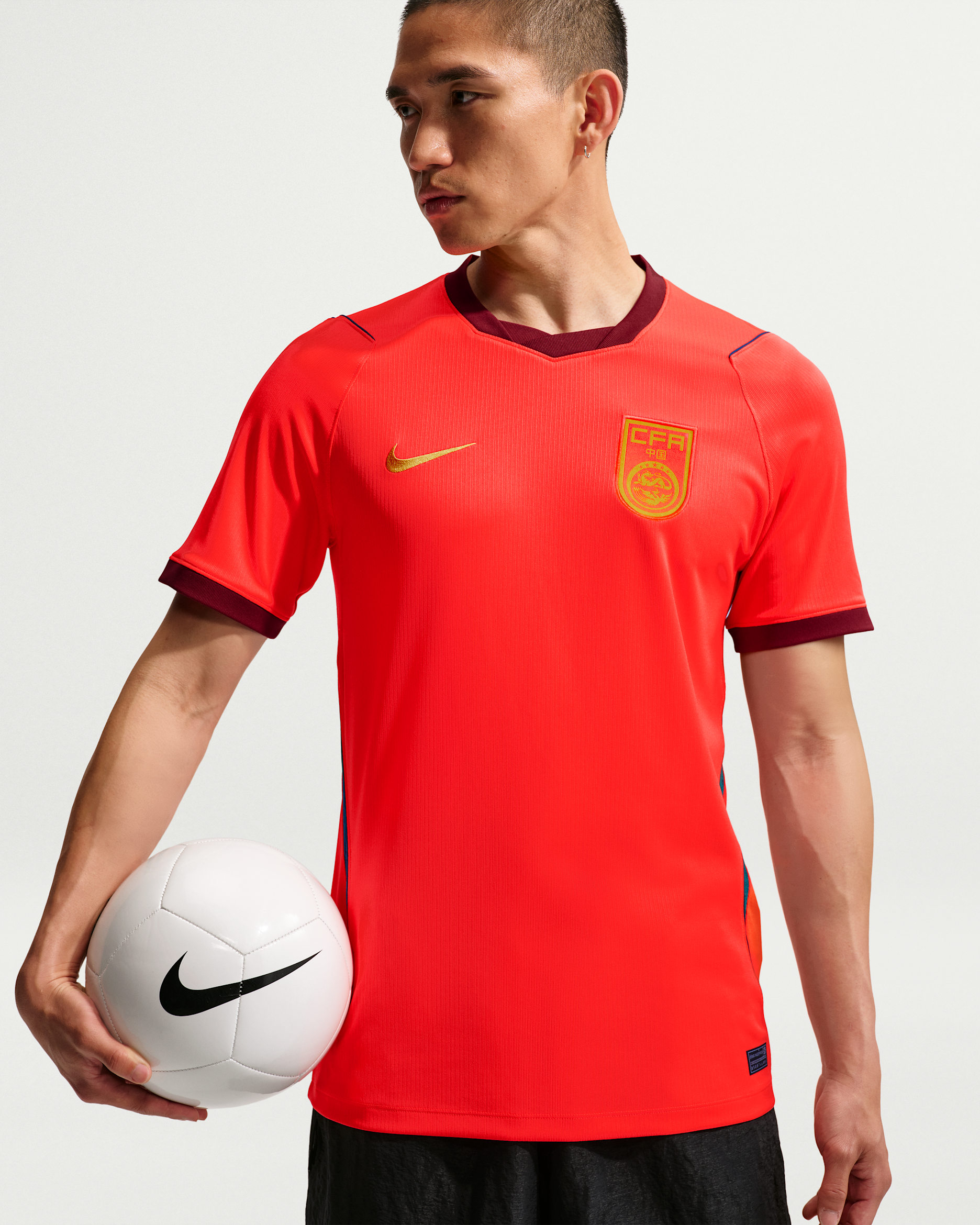 China 2026 Stadium Home Men's Nike Dri-FIT Football Replica Jersey